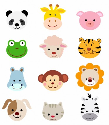 Cartoon dog faces Free vector for free download (about 5 files).