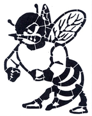Hornets Mascot Stencil | Alpine Products, Inc.