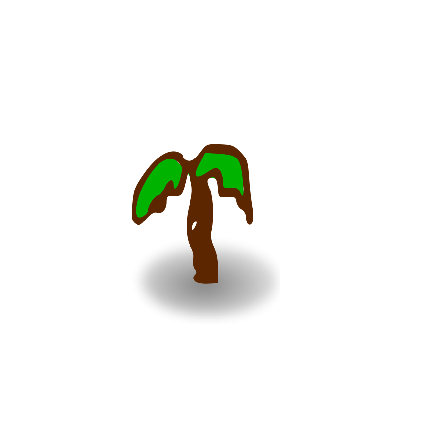 RPG map symbols: palm tree SVG Vector file, vector clip art svg ...