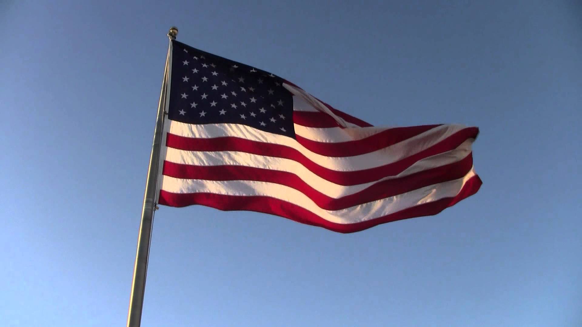 American Flag Waving. BEST EVER! - YouTube