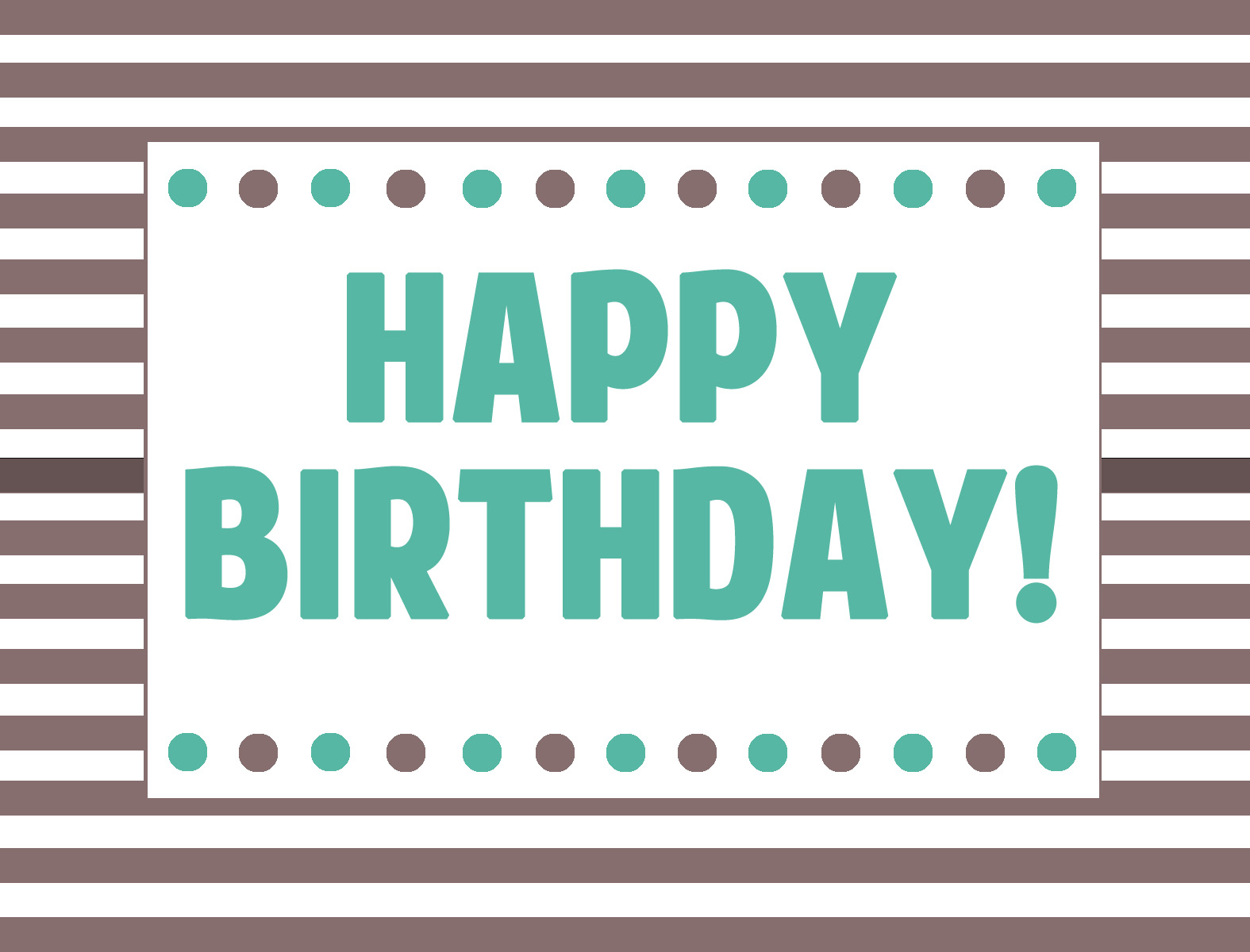 Happy Birthday Sign Printable Pdf