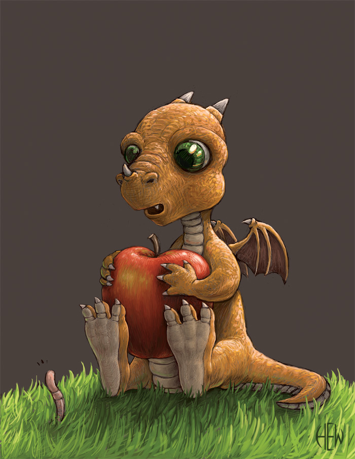 Baby Dragon by AlvinHew on DeviantArt