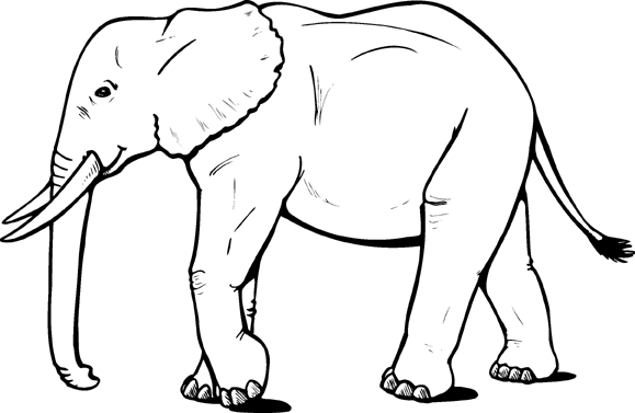 Elmer Elephant Coloring Page - ClipArt Best