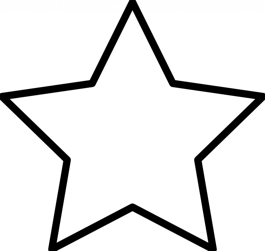 Stars-Coloring-Pages-Printable-1024×973 | Free coloring pages for kids