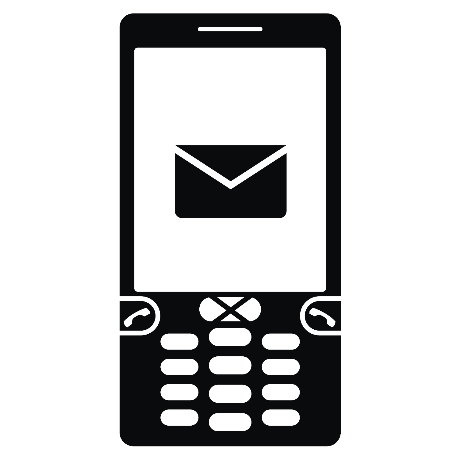 Images For > Mobile Phone Vector Icon