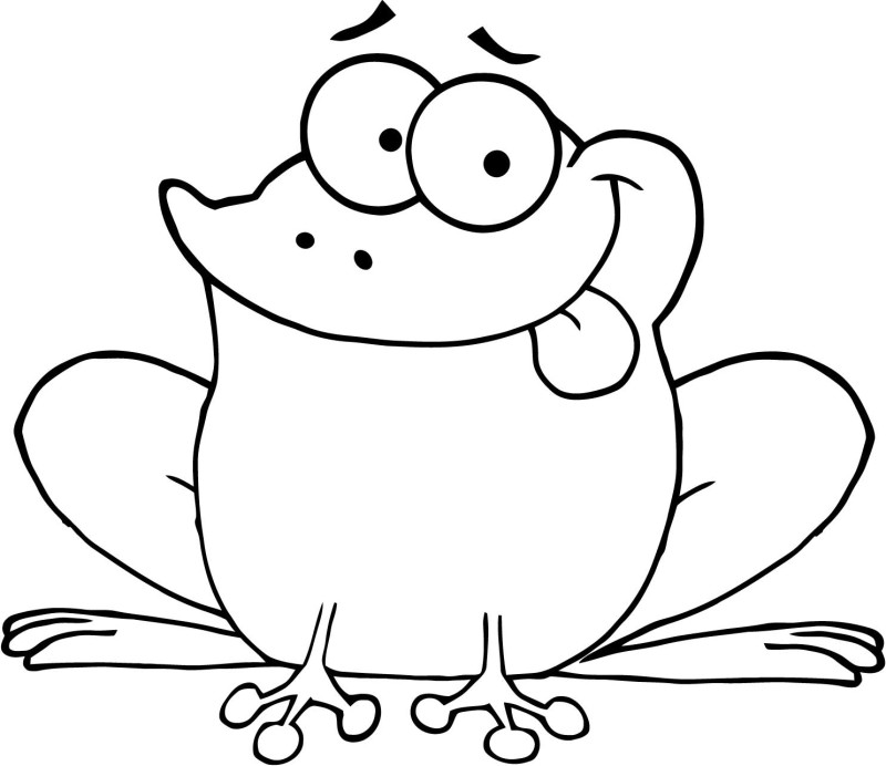 dark frog coloring pages-#15