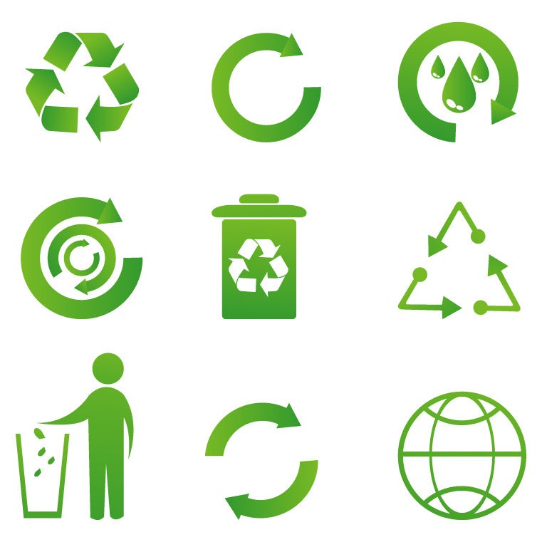 Reduce Reuse Recycle Symbol - Cliparts.co