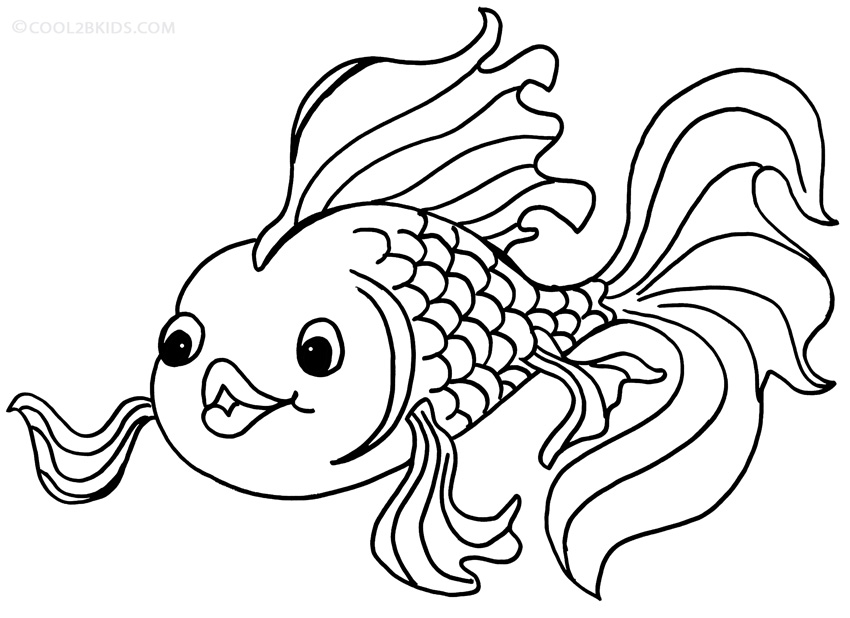 fish clip art coloring pages - photo #29