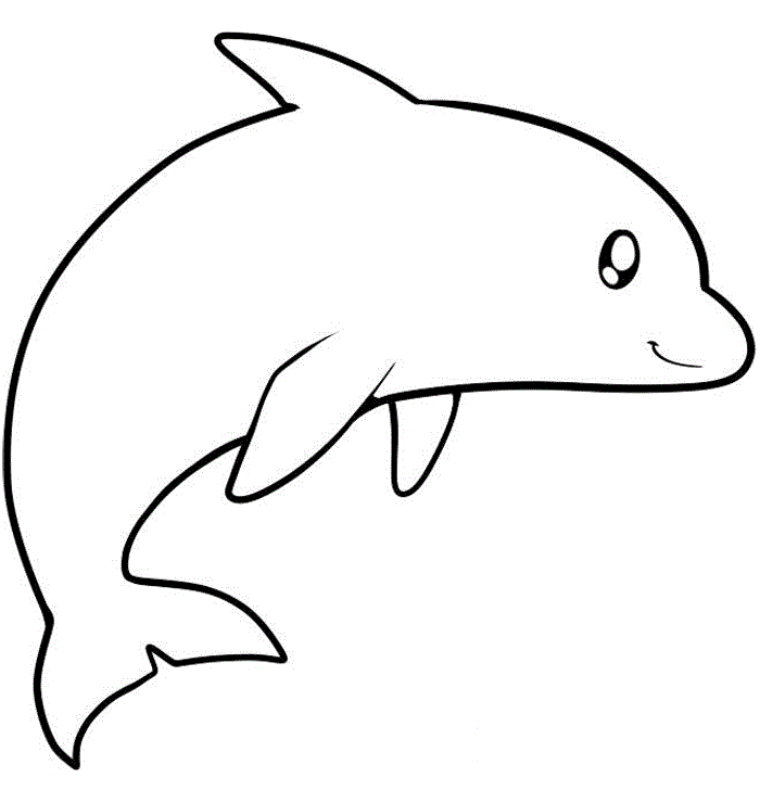 Dolphin Coloring Pages (22) | Coloring Kids