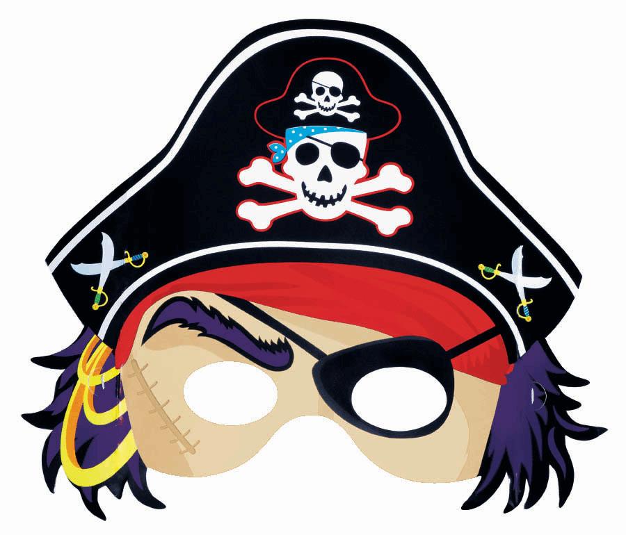 pirate mask -pirate party - Webhats.com