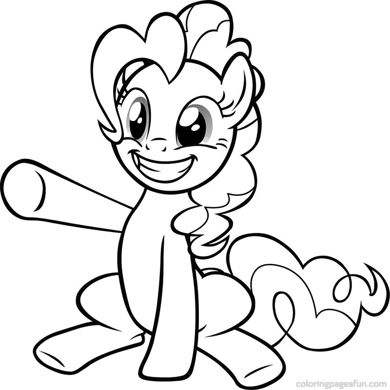 my little ponys coloring pages - photo #23