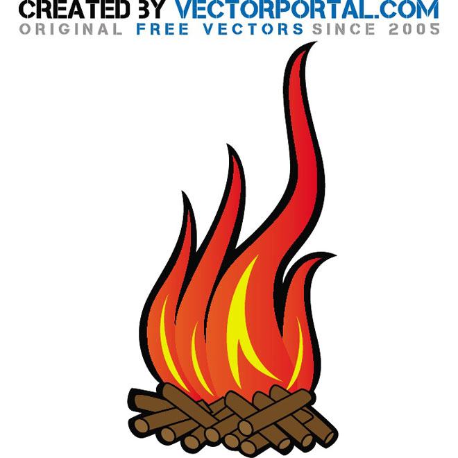 Fireplace Clip Art Templates - NextInvitation Templates