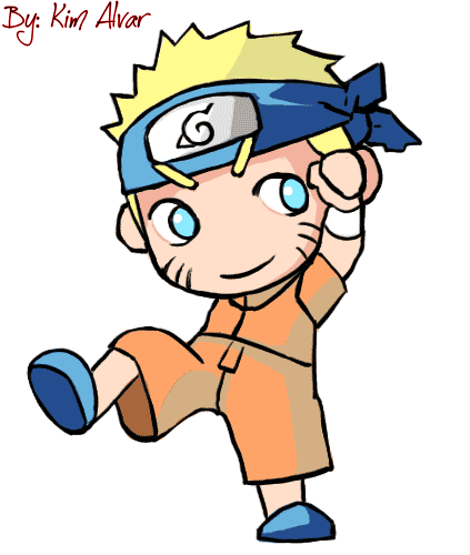 Dancing Naruto (Click Image for Animation) by KiMAlvaR18 on deviantART