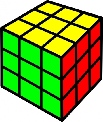 Rubik Cube clip art - Download free Other vectors