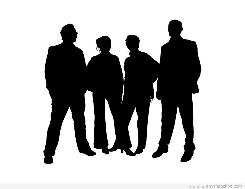 Family people silhouettes - Free backgrounds, free vector graphics ...