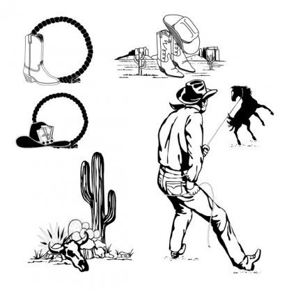 Cowboy Free vector for free download (about 42 files).