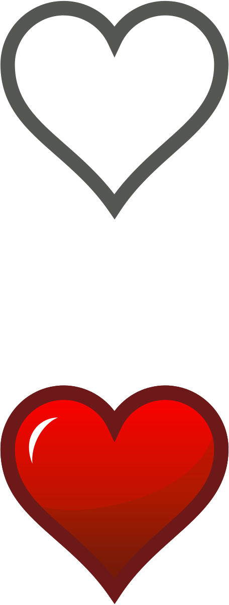 Heart Icon (Combined) Clipart by pianoBrad : Heart Cliparts #11425 ...