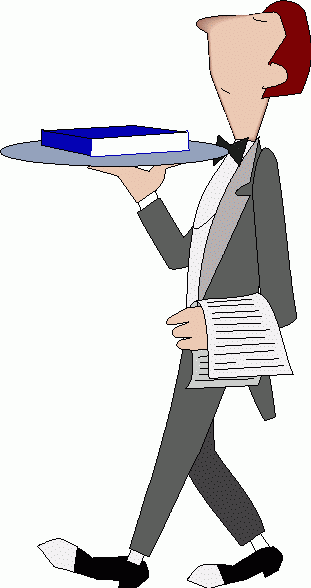 Picture Of Waiter - ClipArt Best