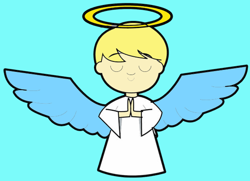 Images Of Cartoon Angels - Cliparts.co