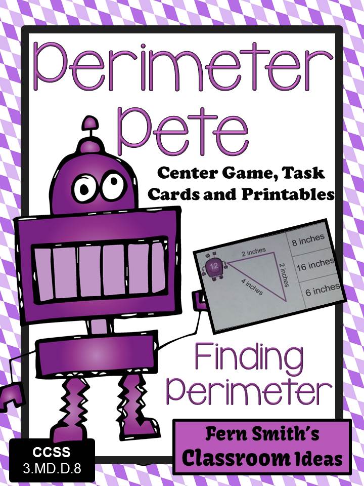 Fern Smith's Classroom Ideas!: Just Published ~ Perimeter Pete ...