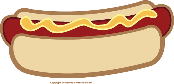 free clipart hot dogs - photo #48