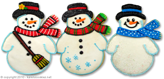 Cookie Projects: Snowman