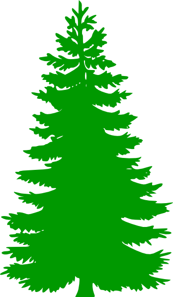Pine Tree clip art - vector clip art online, royalty free & public ...