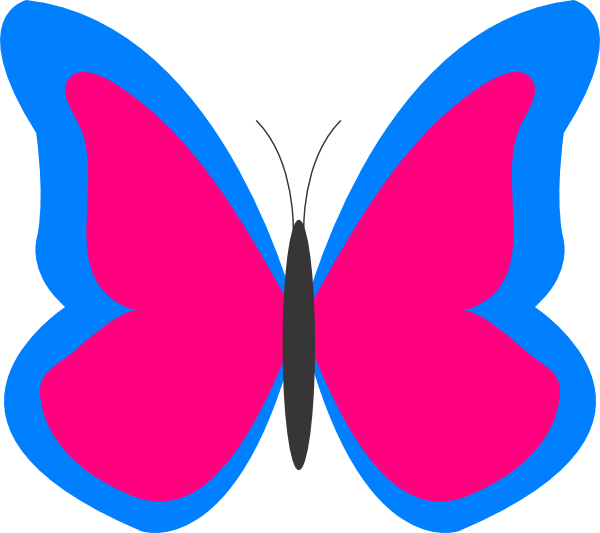 Pink Butterfly Clipart | Clipart Panda - Free Clipart Images