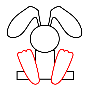 Drawing a cartoon bunny - ClipArt Best - ClipArt Best
