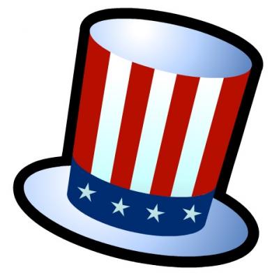 Uncle Sam's Hat {Patriotic Clipart} - Tip Junkie