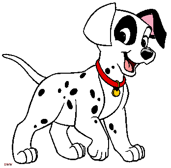 Dalmatian Puppies Clipart page 5 from Disney's 101 Dalmatians ...
