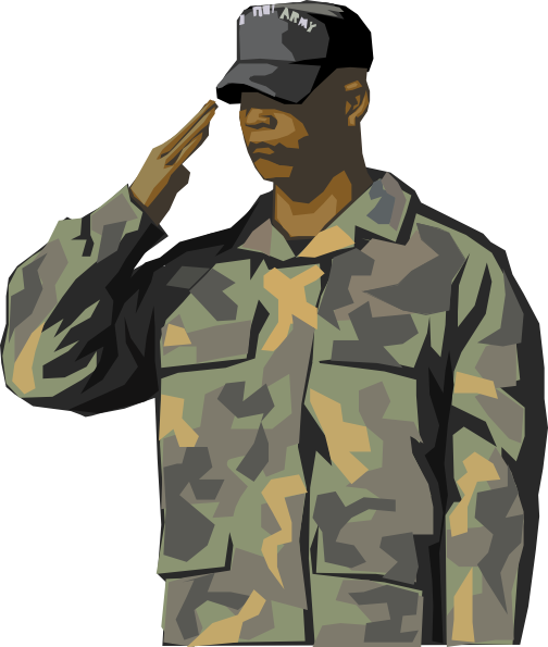 Soldier clip art - vector clip art online, royalty free & public ...