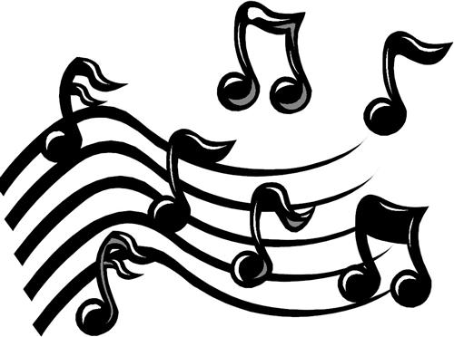 Free music note clipart of music symbols and staff. (179757 ...