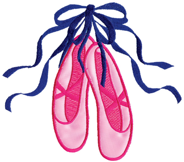 Ballet Slippers Clipart - Cliparts.co