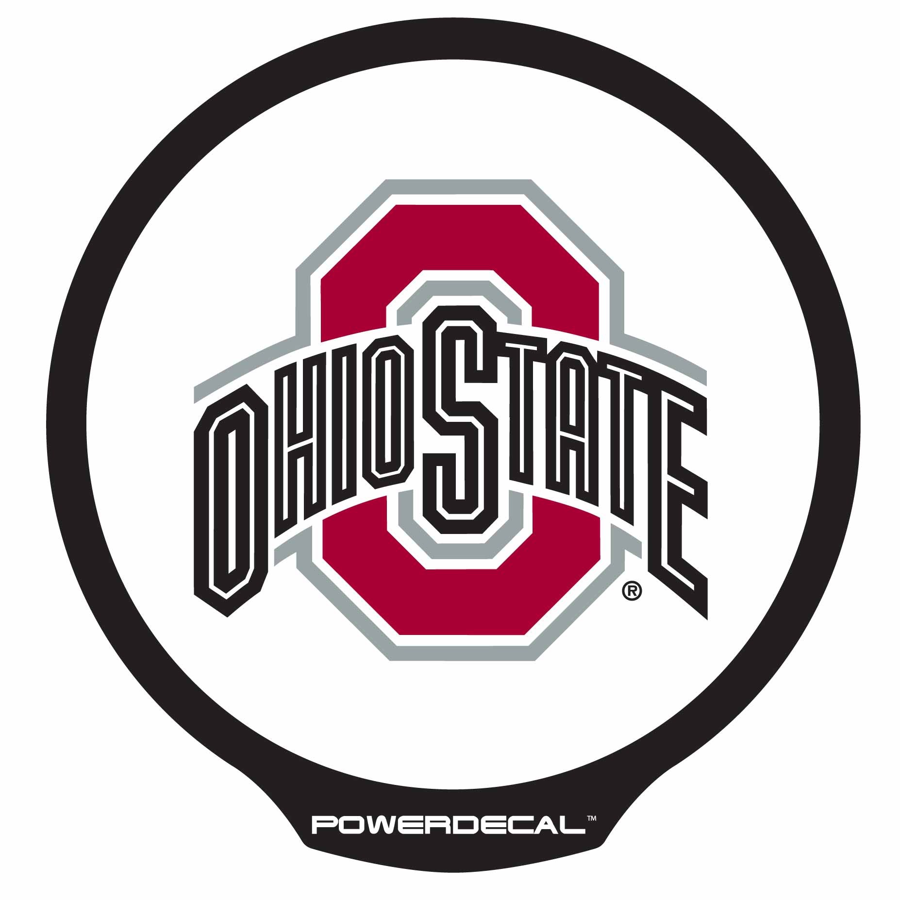 Power Decal Lighted - Ohio State