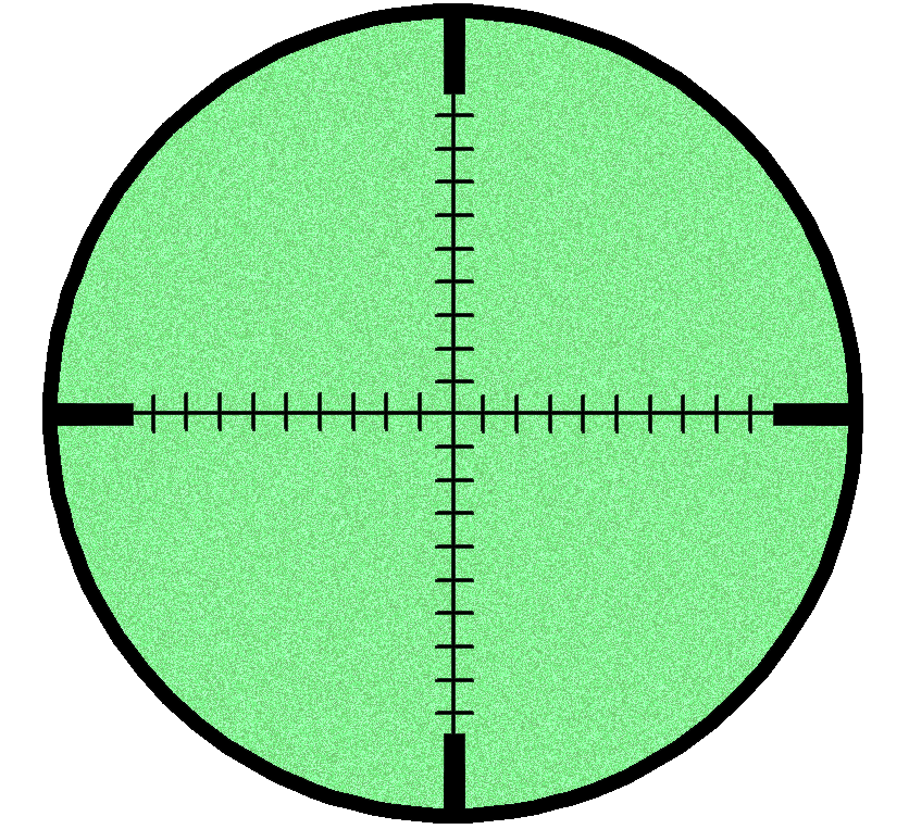 Night-vision Crosshairs image - vector clip art online, royalty ...