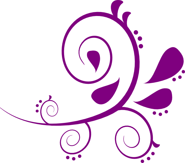 Purple Paisley Clipart clip art - vector clip art online, royalty ...