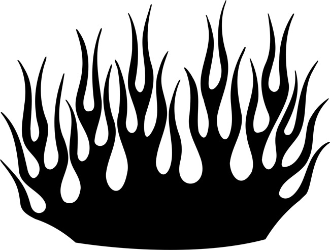 Flame Stencils Printable Cliparts co