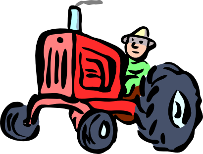 Farmer On Tractor Clipart | Clipart Panda - Free Clipart Images
