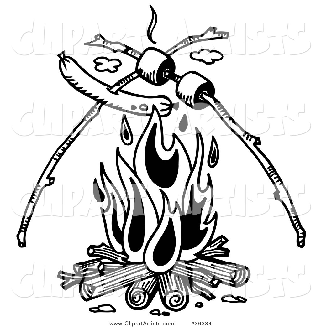 Featured image of post Camp Fire Clipart Black And White / 640 x 480 px download.