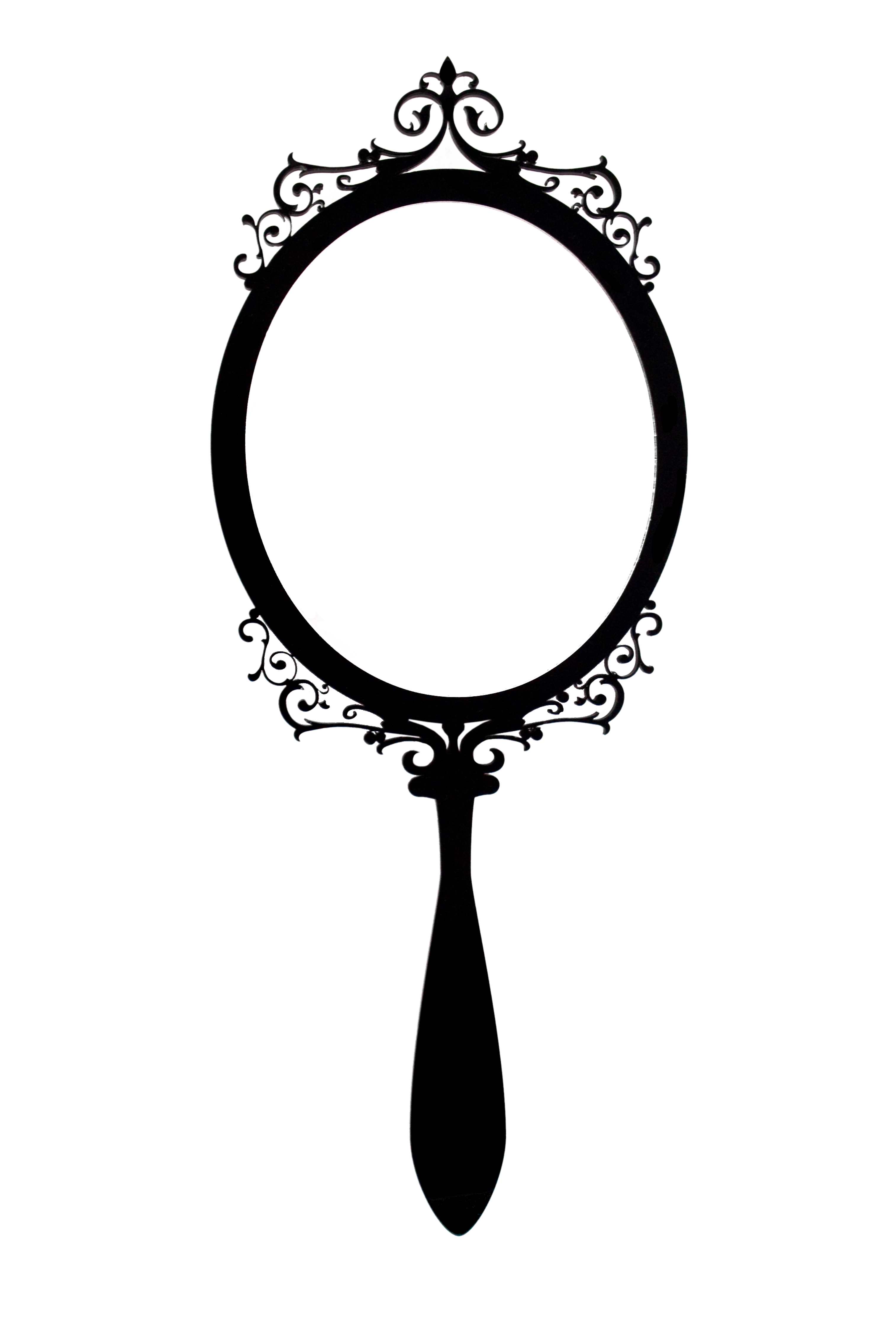 Images For > Hand Mirror Clip Art