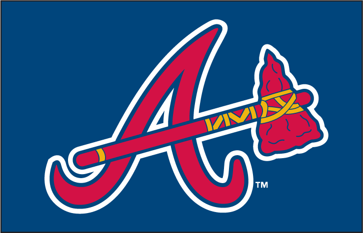 Custom or design Atlanta Braves logo Iron On Decals Stickers(Heat ...
