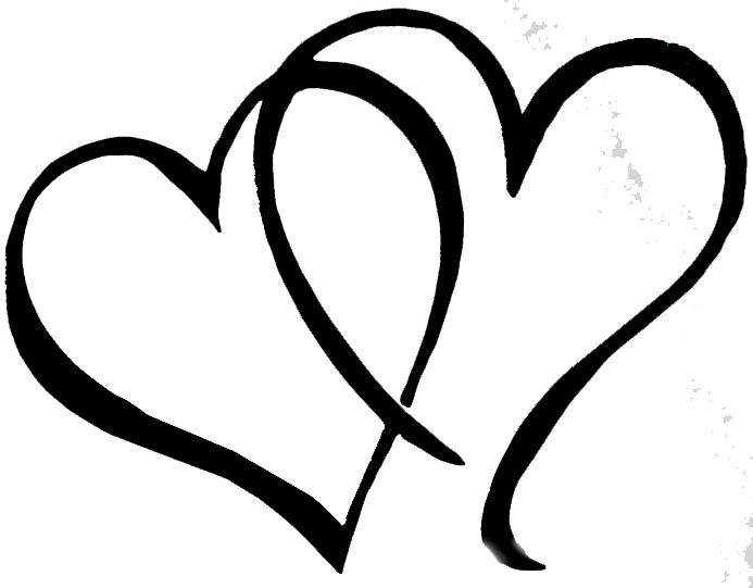 Interlocking Hearts Clip Art | zoominmedical.com