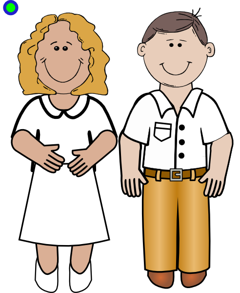 Man And Woman clip art - vector clip art online, royalty free ...