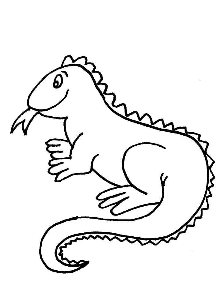Iguana Colouring Pages- PC Based Colouring Software, thousands of ...