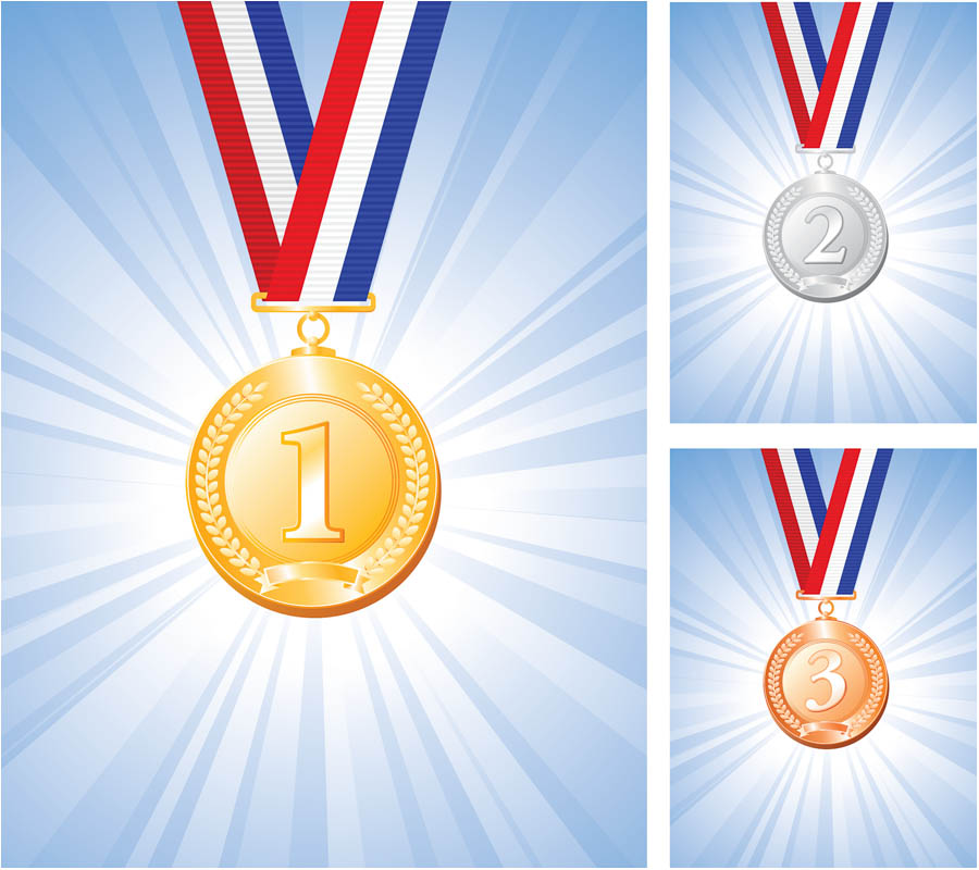 Medals vector | Vector Graphics Blog