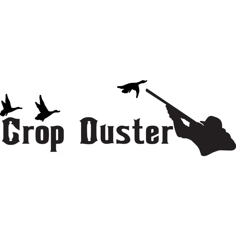 CROP DUSTER DECAL