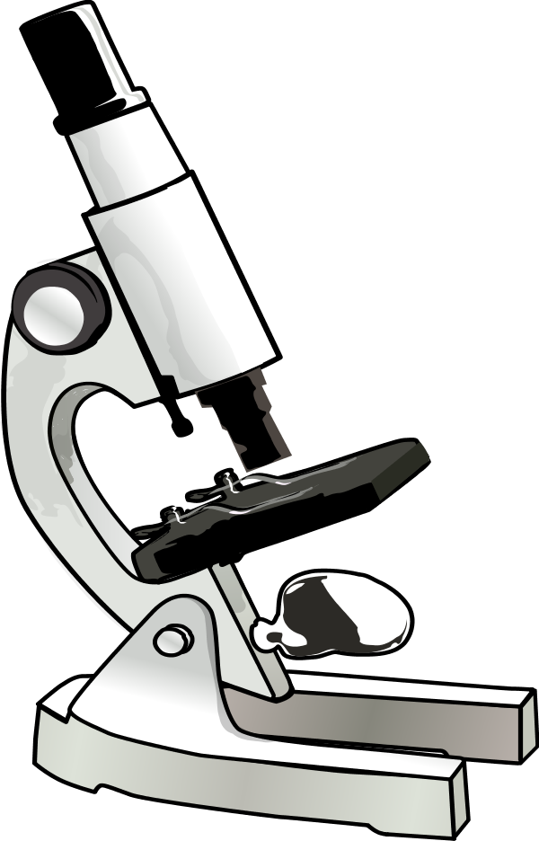 Microscope - vector Clip Art