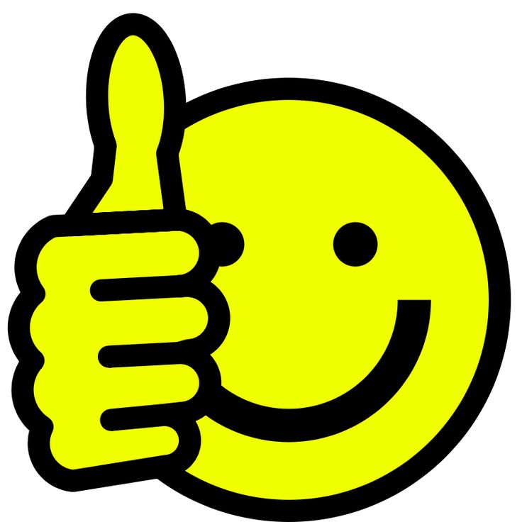Thumbs up smiley face | Yellow Sunshine | Pinterest