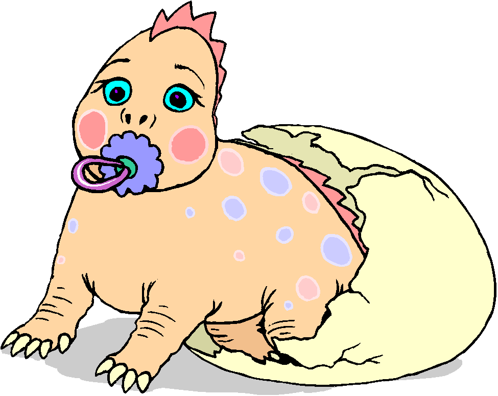 Funny Baby Dinosaurs Free Clipart From Microsoft Download ...
